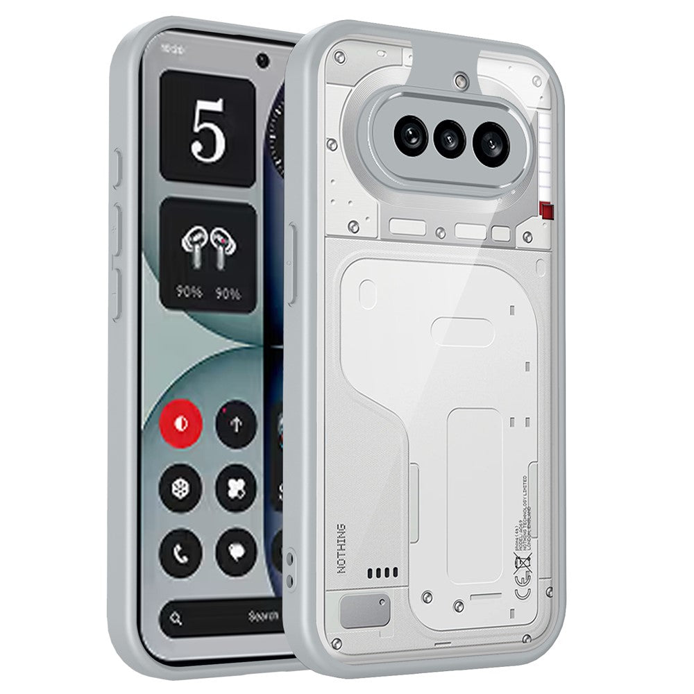 Matte Clear PC + TPU Shockproof Phone Case - For Nothing Phone (4a)