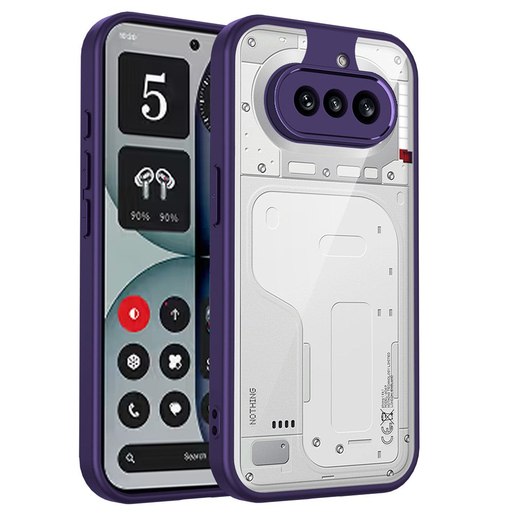 Matte Clear PC + TPU Shockproof Phone Case - For Nothing Phone (4a)