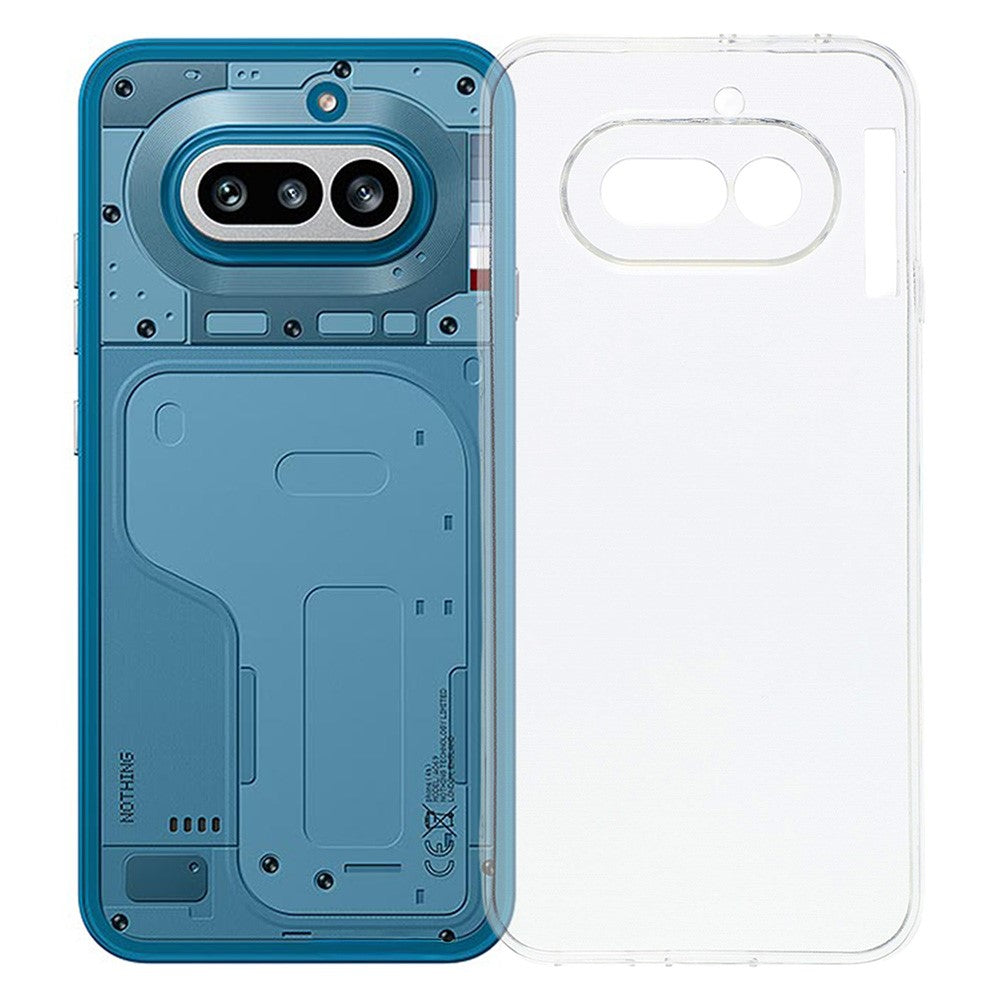 Ultra Thin Flexible TPU Clear Phone Back Case - For Nothing Phone (4a)