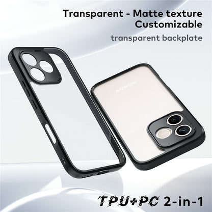 Clear PC + TPU Back Cover Phone Case - For Honor 600 Lite