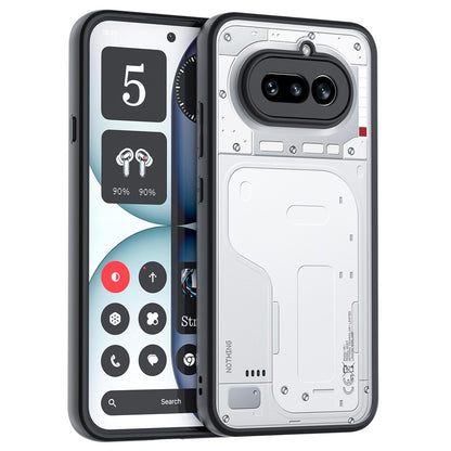 Shockproof PC + TPU Clear Phone Case Back Cover - For Nothing Phone (4a)