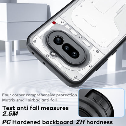 Shockproof PC + TPU Clear Phone Case Back Cover - For Nothing Phone (4a)