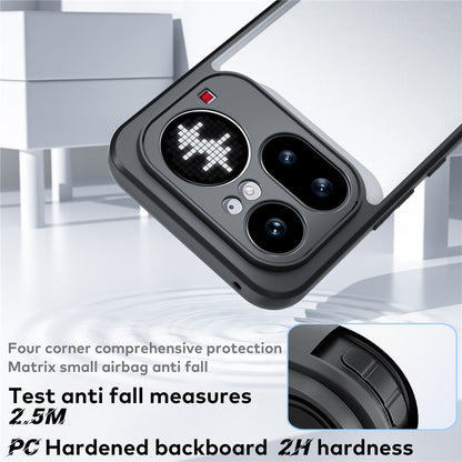 Shockproof PC + TPU Clear Phone Case Back Cover - For Nothing Phone (4a) Pro