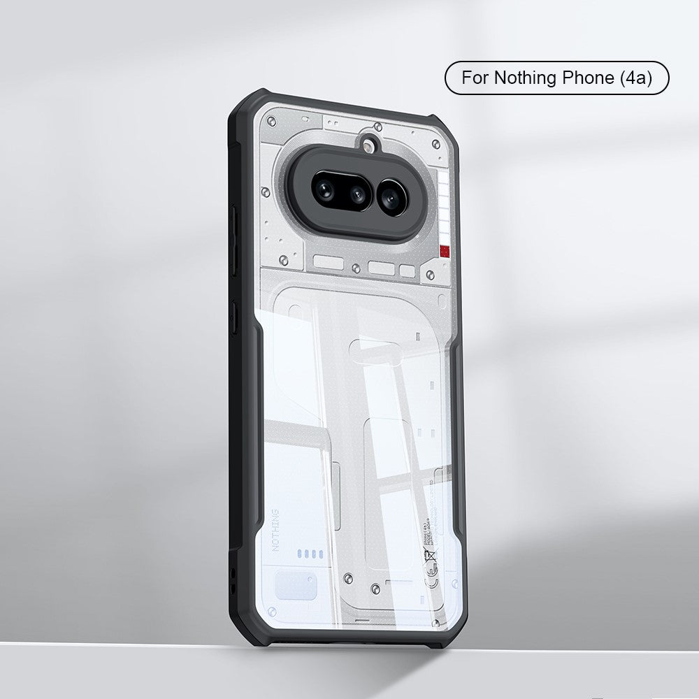 XUNDD TPU + Acrylic Clear Back Phone Case Cover - For Nothing Phone (4a)