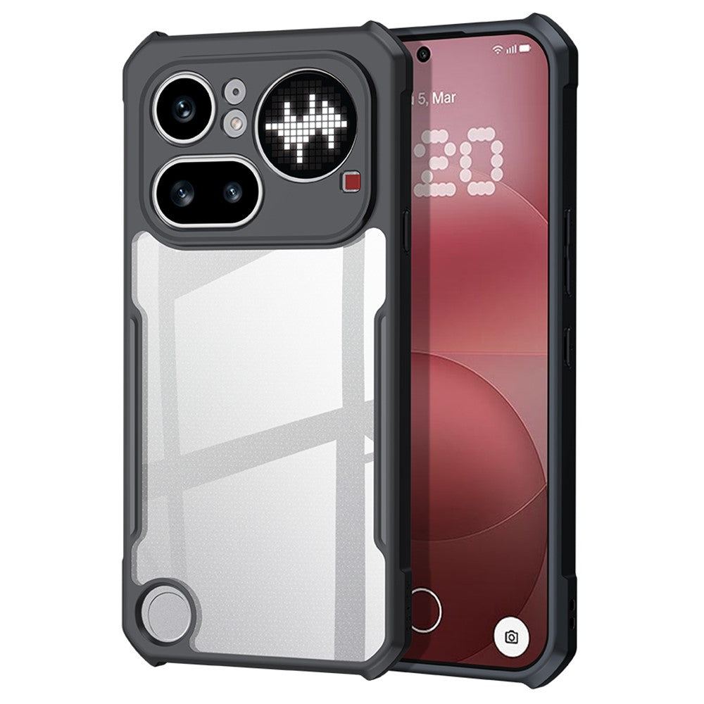 XUNDD TPU + Acrylic Clear Back Phone Case Cover - For Nothing Phone (4a) Pro