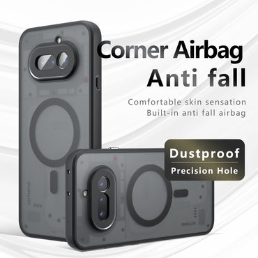 TPU + PC Matte Skin Touch MagSafe Phone Case Cover - For Nothing Phone (4a)