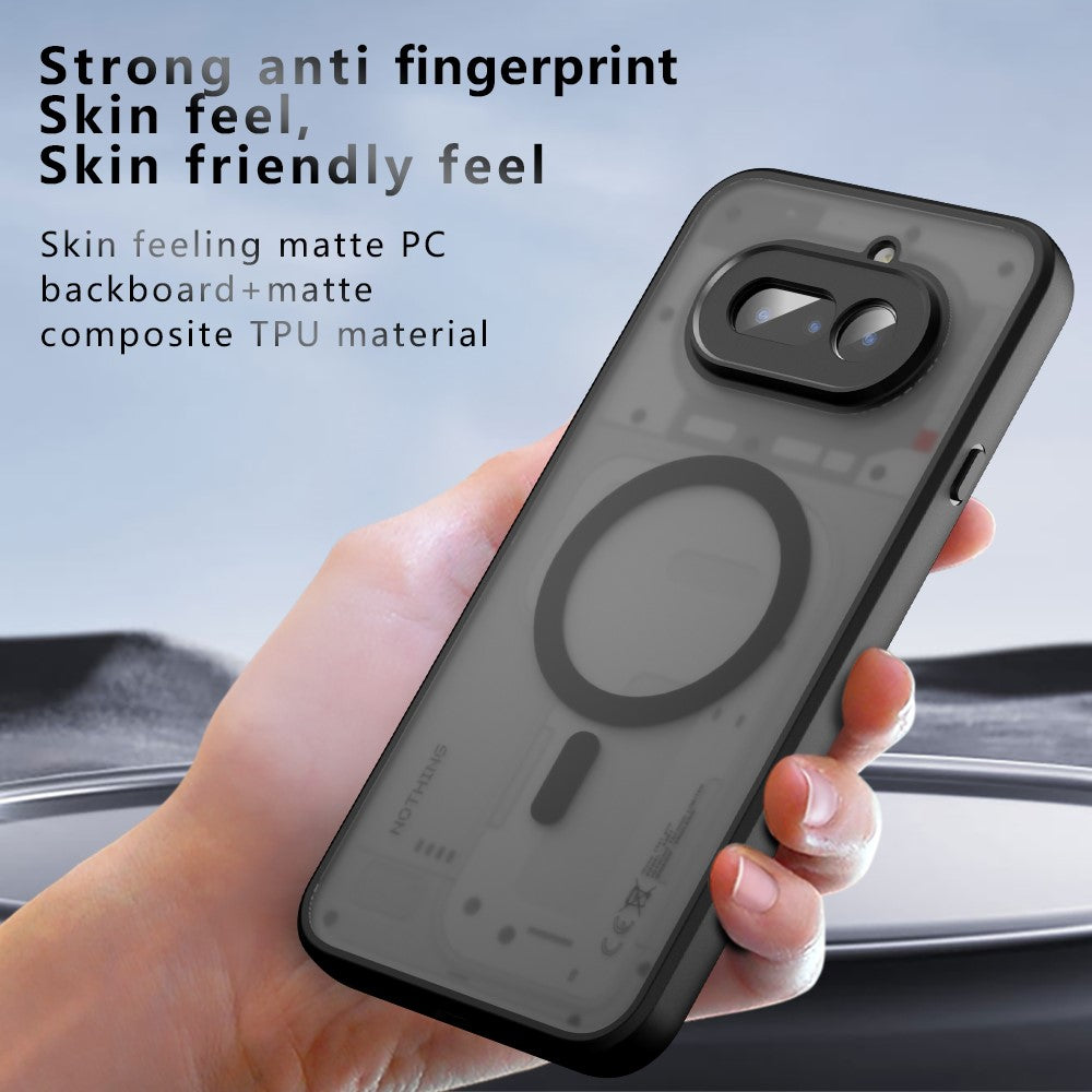 TPU + PC Matte Skin Touch MagSafe Phone Case Cover - For Nothing Phone (4a)