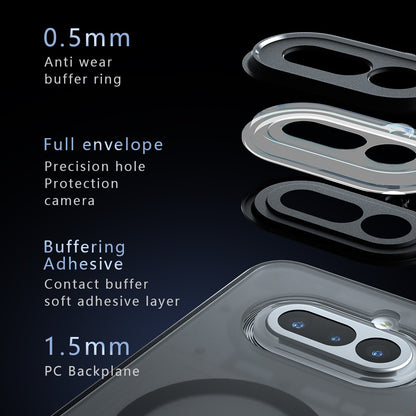 TPU + PC Matte Skin Touch MagSafe Phone Case Cover - For Nothing Phone (4a)