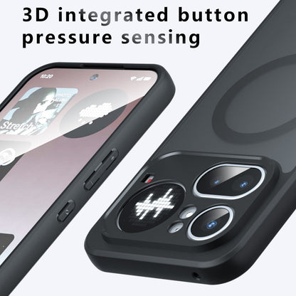 TPU + PC Matte Skin Touch MagSafe Phone Case Cover - For Nothing Phone (4a) Pro