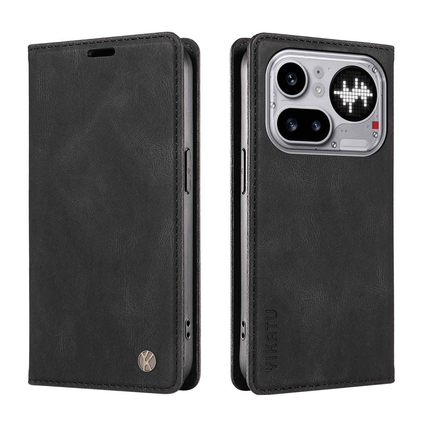 YIKATU YK-004 Skin-Touch PU Leather Wallet Phone Case - For Nothing Phone (4a) Pro