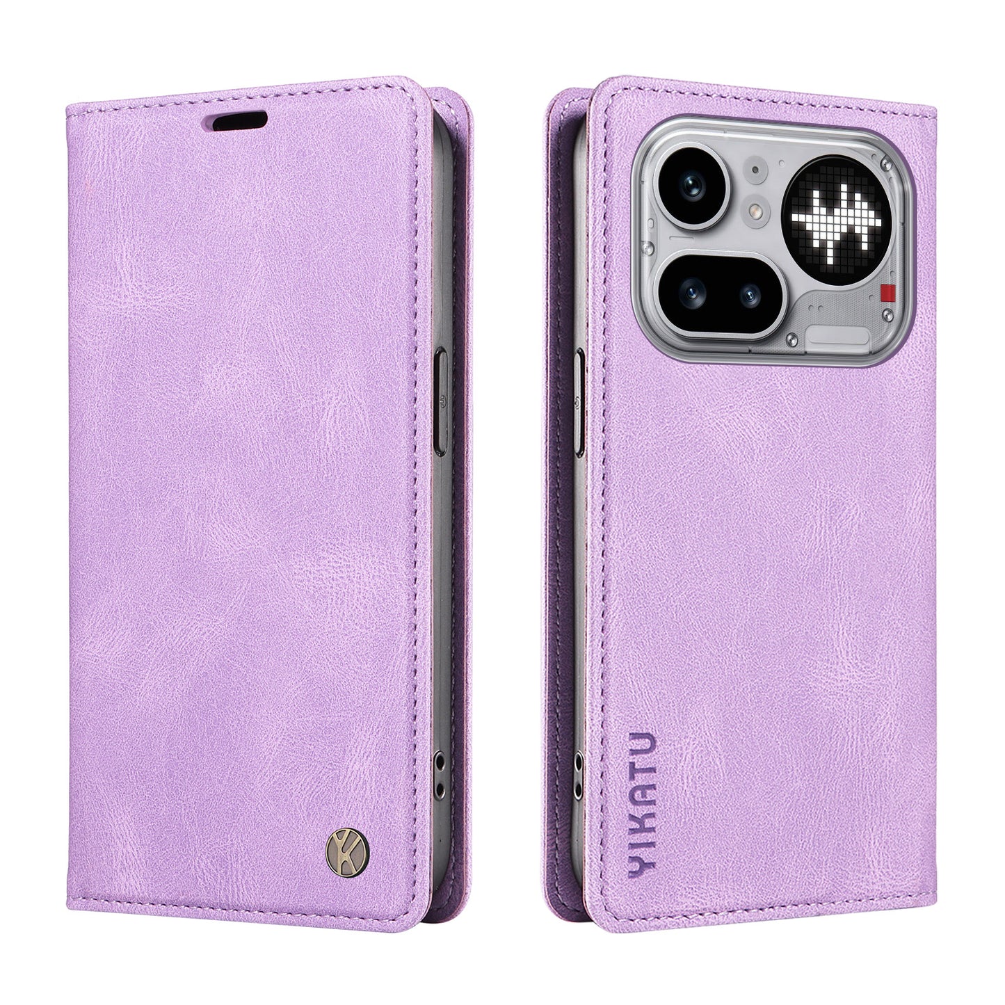 YIKATU YK-004 Skin-Touch PU Leather Wallet Phone Case - For Nothing Phone (4a) Pro