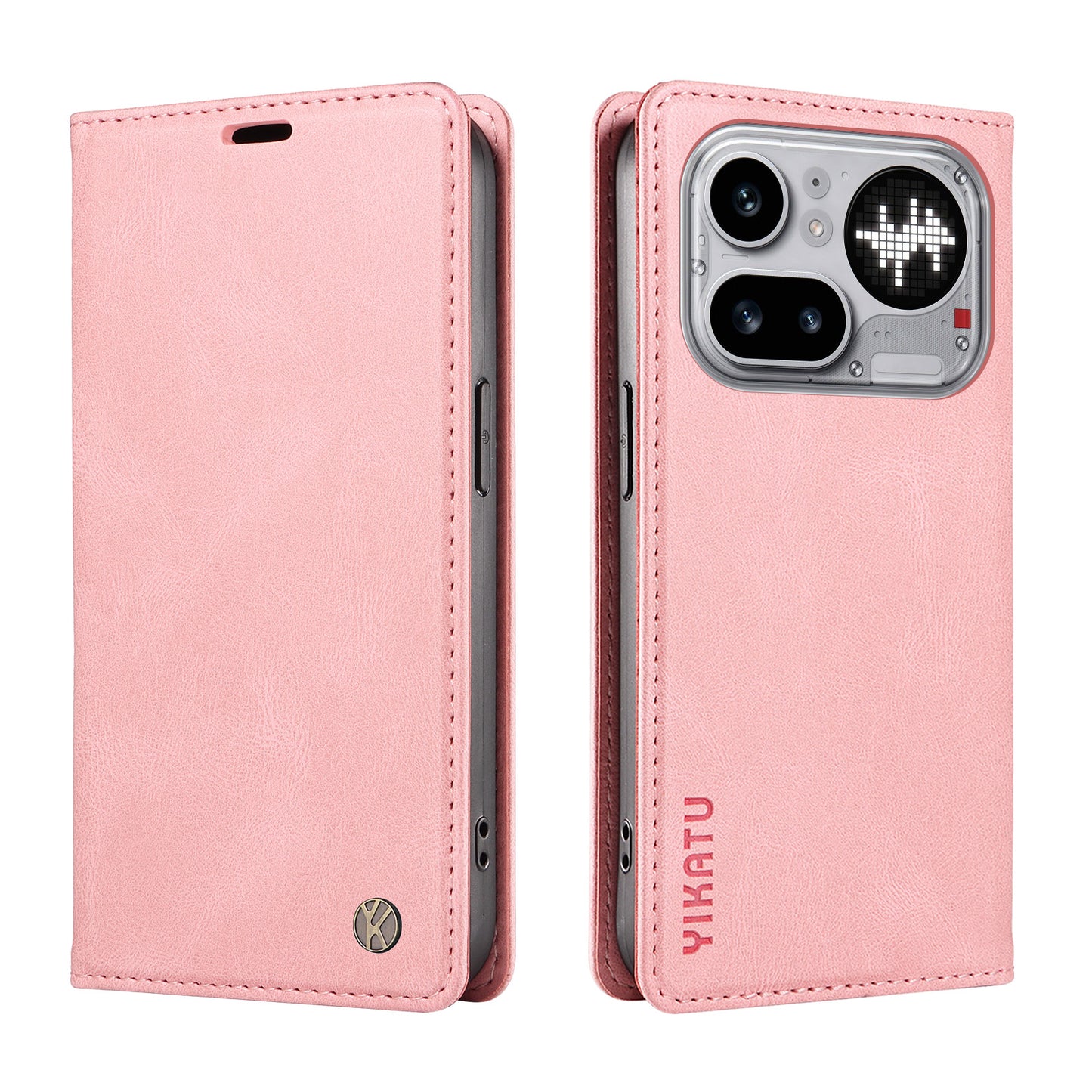 YIKATU YK-004 Skin-Touch PU Leather Wallet Phone Case - For Nothing Phone (4a) Pro