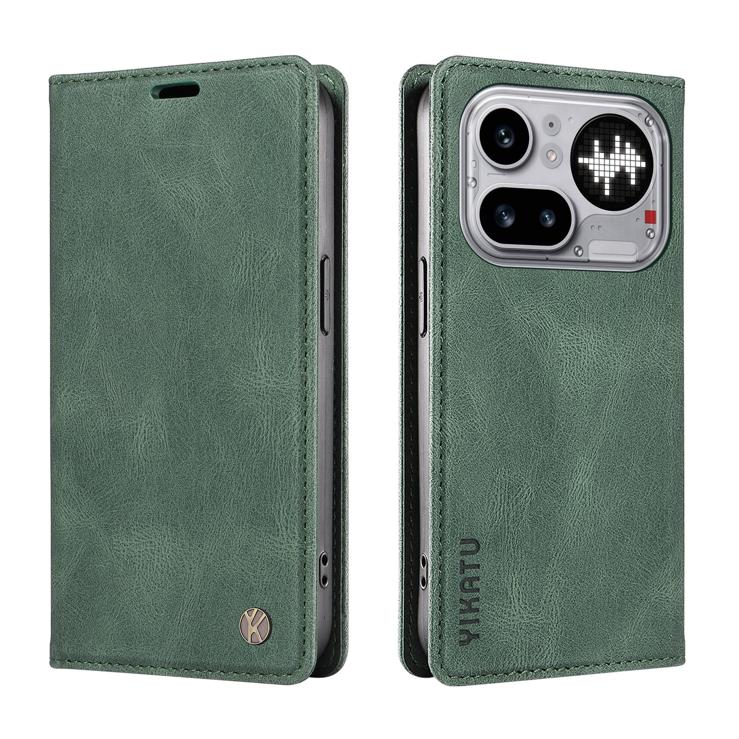 YIKATU YK-004 Skin-Touch PU Leather Wallet Phone Case - For Nothing Phone (4a) Pro