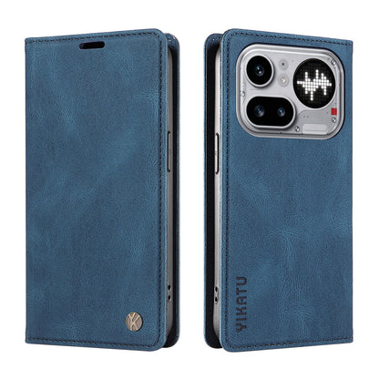 YIKATU YK-004 Skin-Touch PU Leather Wallet Phone Case - For Nothing Phone (4a) Pro