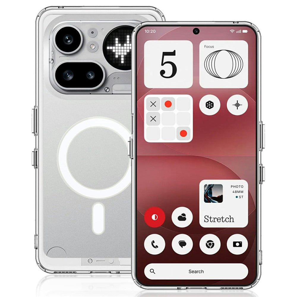 MagSafe TPU Clear Case Phone Back Cover - For Nothing Phone (4a) Pro