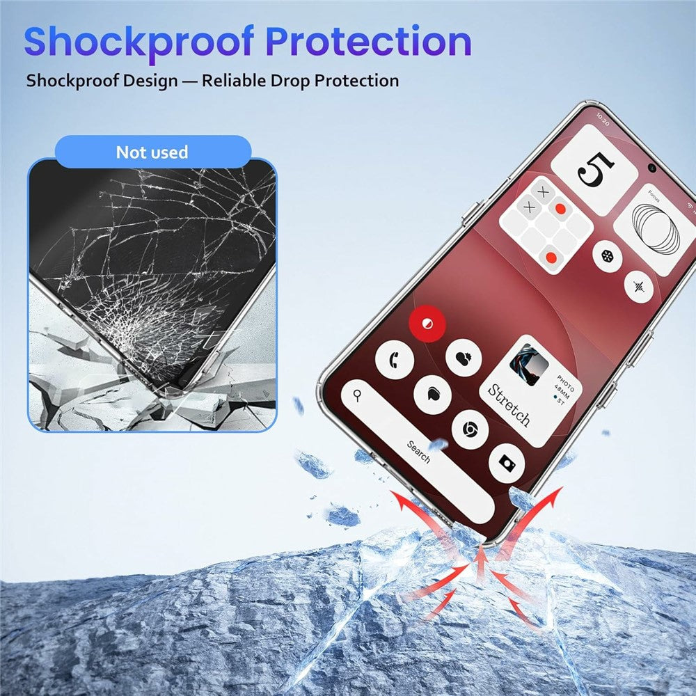 MagSafe TPU Clear Case Phone Back Cover - For Nothing Phone (4a) Pro