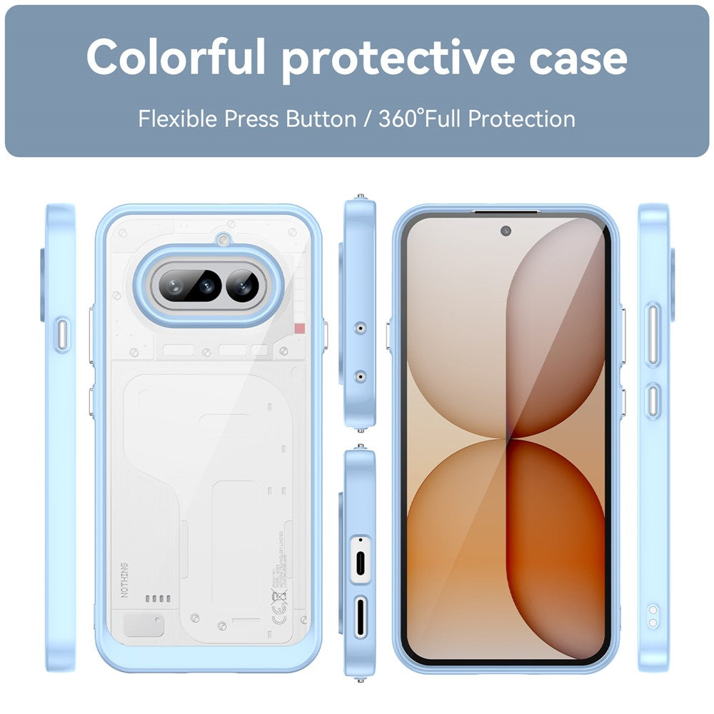 TPU + Acrylic Protective Clear Phone Case Cover - For Nothing Phone (4a)