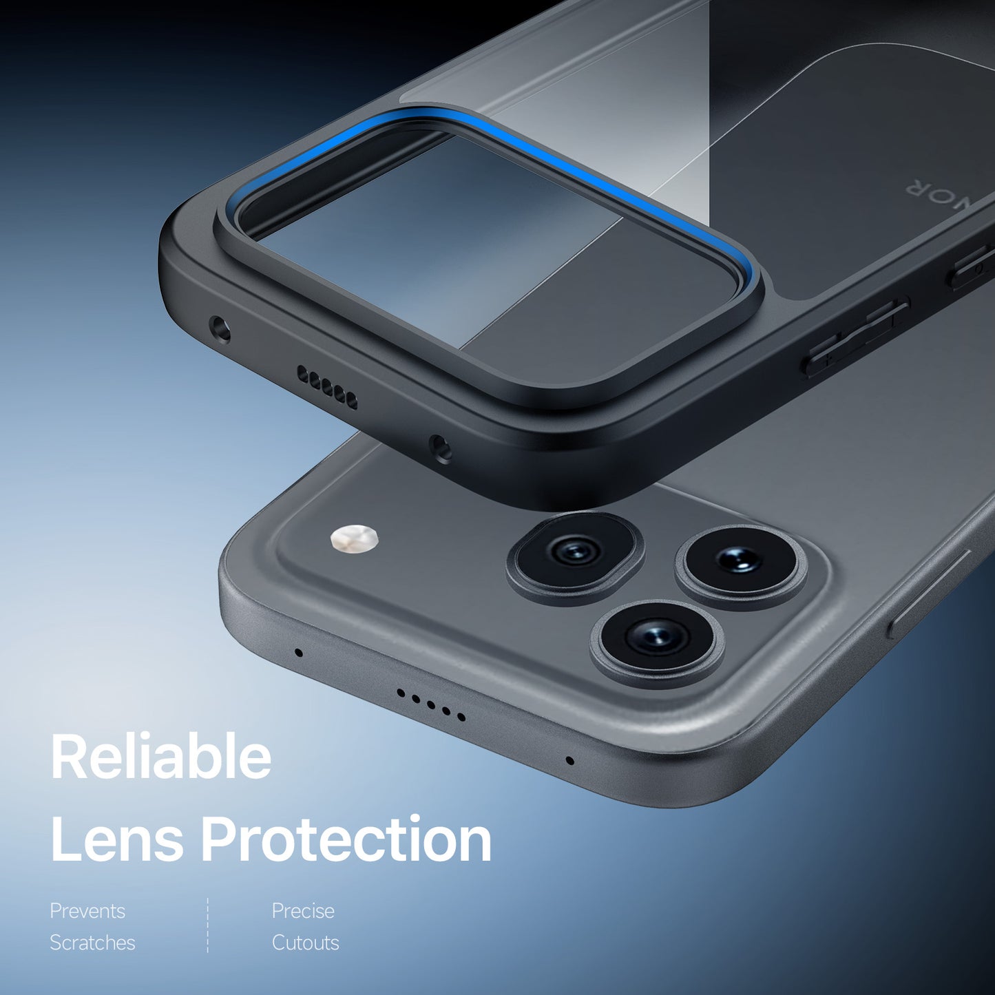 Dux Ducis Aimo Series PC + TPU Clear Back Phone Cover (REACH Certification) - For Honor 600 / 600 Pro