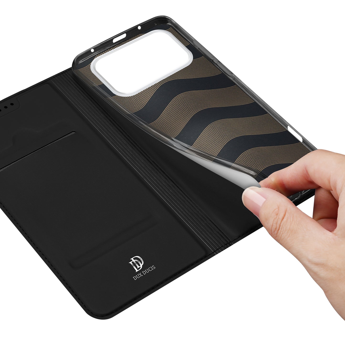 Dux Ducis Skin Pro Series PU Leather Wallet Cover Case - For Honor 600 / 600 Pro