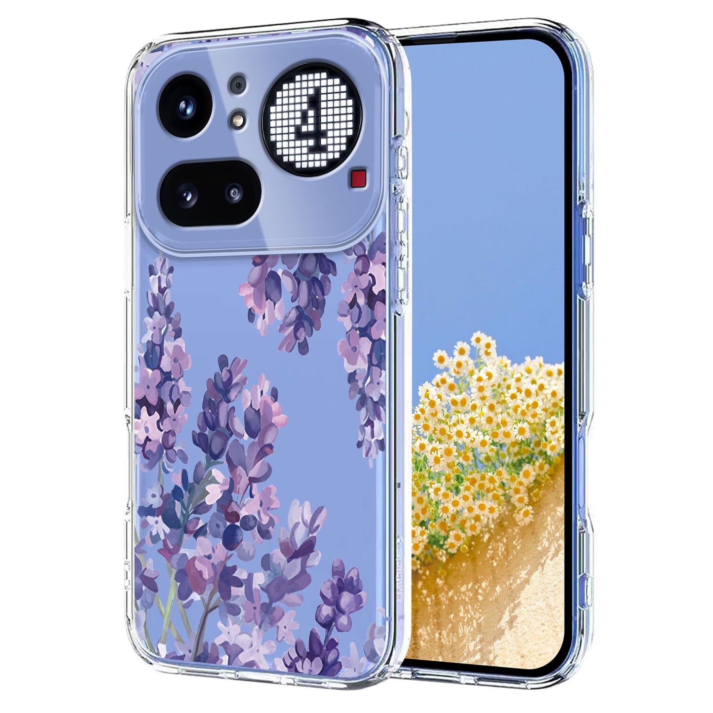 Butterfly Floral Pattern Printing TPU Phone Case Back Cover - For Nothing Phone (4a) Pro