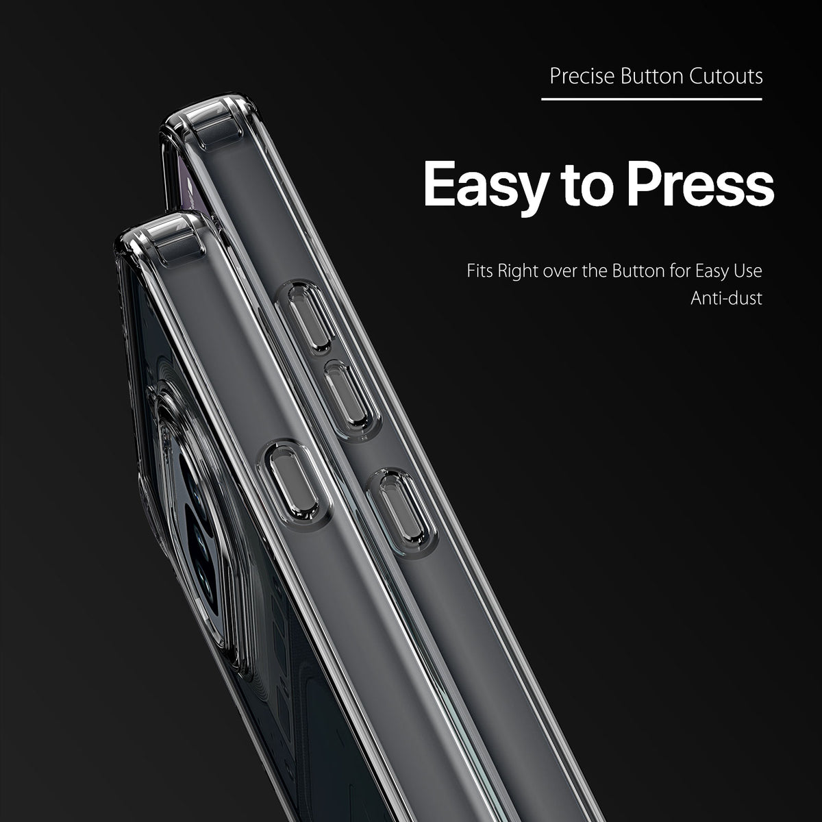 Dux Ducis Clin Series Clear Phone Case TPU + PC - For Nothing Phone (4a)