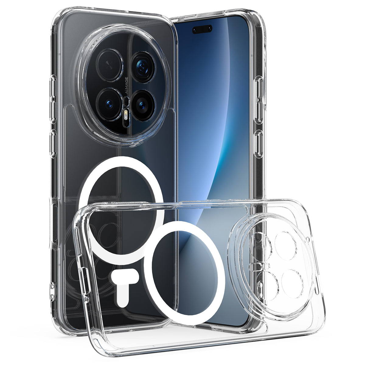 Clear TPU + Acrylic MagSafe Phone Case - For Honor Magic8 Pro