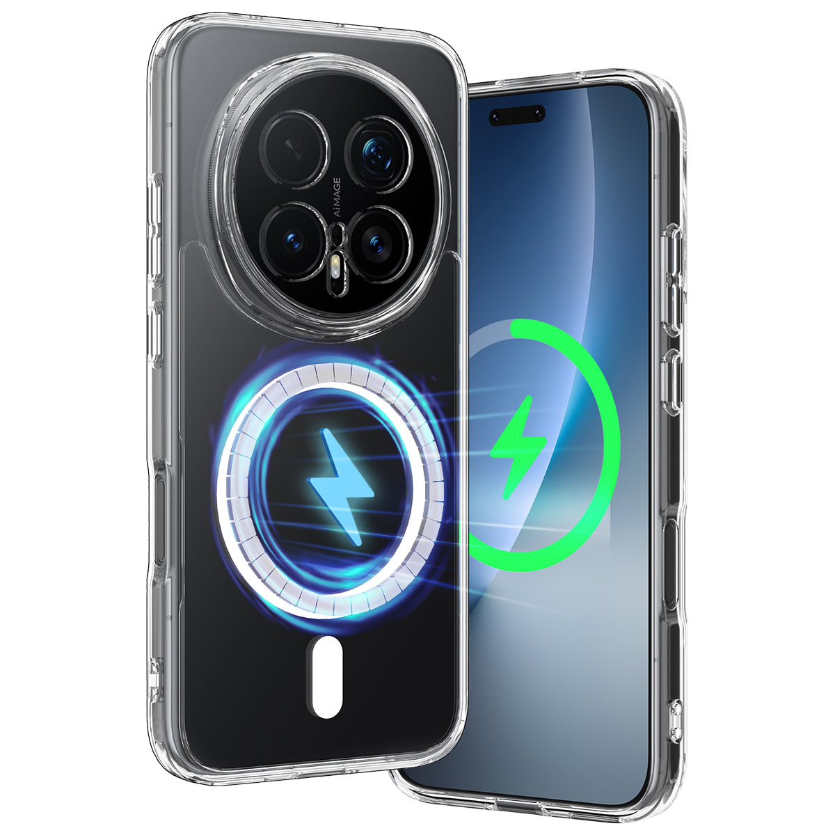 Clear TPU + Acrylic MagSafe Phone Case - For Honor Magic8 Pro