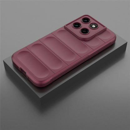 Soft TPU Rugged Phone Case Back Cover - For Motorola Moto G87 / G77 / G67