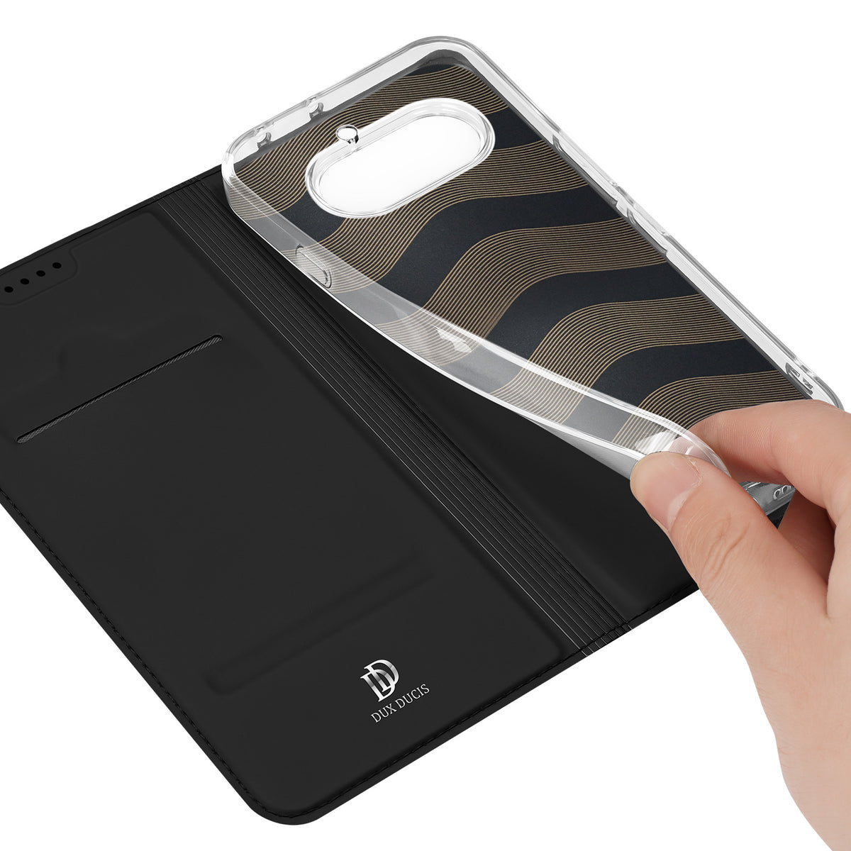 Dux Ducis Skin Pro Series PU Leather Wallet Case - For Nothing Phone (4a)
