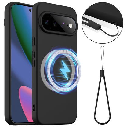 Liquid Silicone MagSafe Case with Lanyard - For Google Pixel 11 Pro XL
