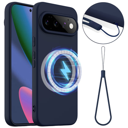 Liquid Silicone MagSafe Case with Lanyard - For Google Pixel 11 Pro