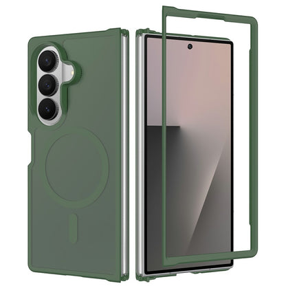 TPU Frame Acrylic Back MagSafe Case Phone Cover - For Samsung Galaxy Z Fold8 Ultra