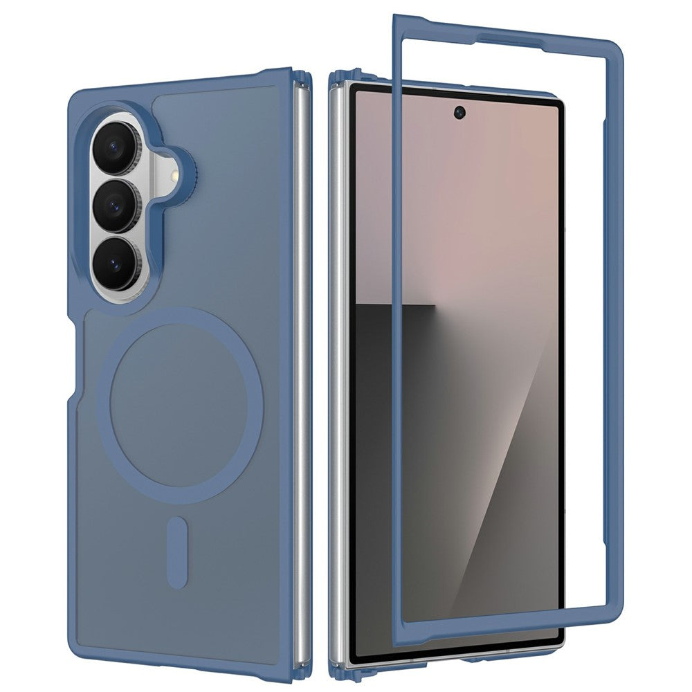 TPU Frame Acrylic Back MagSafe Case Phone Cover - For Samsung Galaxy Z Fold8 Ultra
