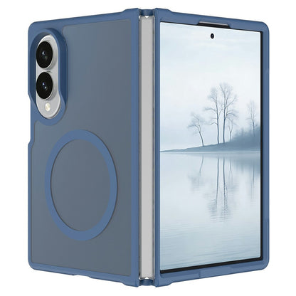 TPU Frame Acrylic Back MagSafe Case Phone Cover - For Samsung Galaxy Z Fold8