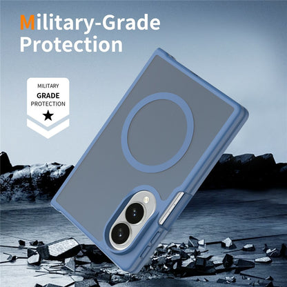 TPU Frame Acrylic Back MagSafe Case Phone Cover - For Samsung Galaxy Z Fold8