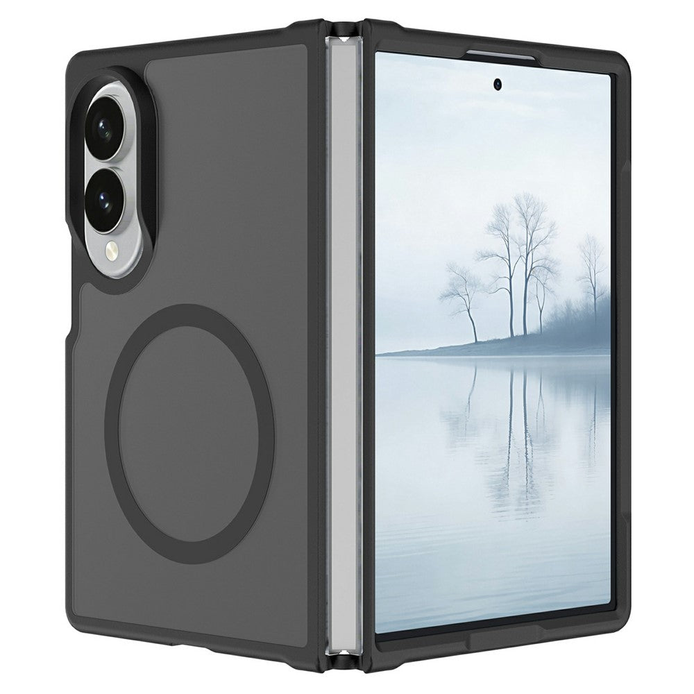 TPU Frame Acrylic Back MagSafe Case Phone Cover - For Samsung Galaxy Z Fold8
