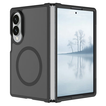 TPU Frame Acrylic Back MagSafe Case Phone Cover - For Samsung Galaxy Z Fold8