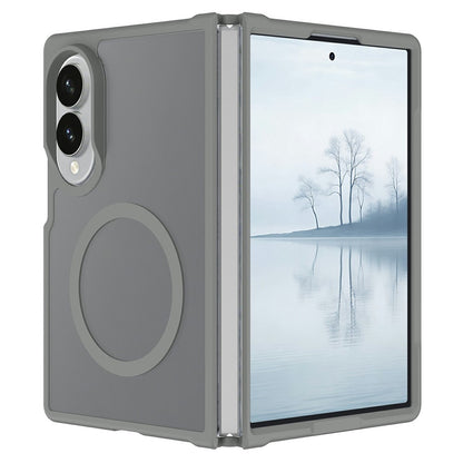 TPU Frame Acrylic Back MagSafe Case Phone Cover - For Samsung Galaxy Z Fold8
