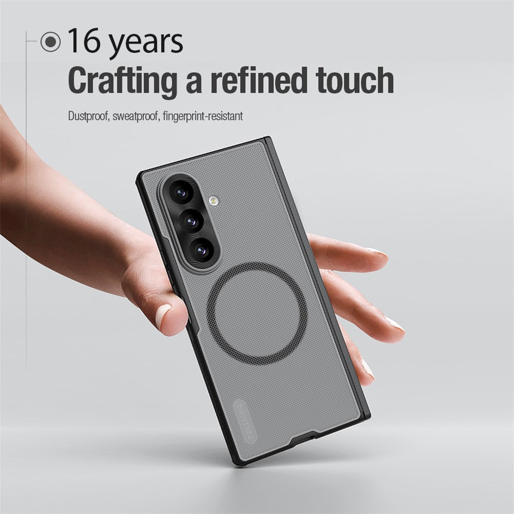 Nillkin Super Frosted Shield Fold MagSafe Case PC Matte Phone Cover - For Samsung Galaxy Z Fold8 Ultra