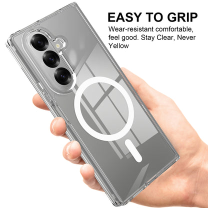 Clear TPU + Acrylic MagSafe Case Back Cover - For Samsung Galaxy Z Fold8 Ultra