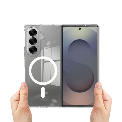 Clear TPU + Acrylic MagSafe Case Back Cover - For Samsung Galaxy Z Fold8 Ultra