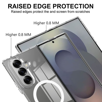Clear TPU + Acrylic MagSafe Case Back Cover - For Samsung Galaxy Z Fold8 Ultra