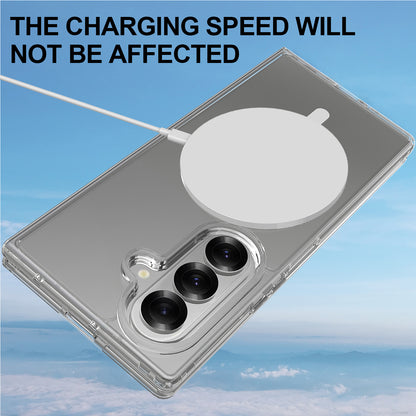 Clear TPU + Acrylic MagSafe Case Back Cover - For Samsung Galaxy Z Fold8 Ultra