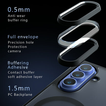 TPU + PC MagSafe Matte Black Phone Case - For Samsung Galaxy Z Fold8 Ultra