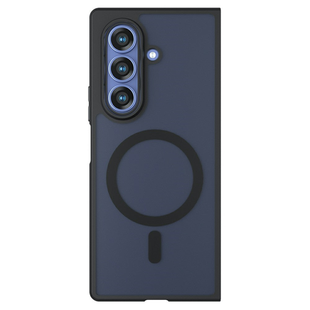 TPU + PC MagSafe Matte Black Phone Case - For Samsung Galaxy Z Fold8 Ultra