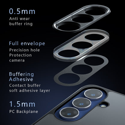 TPU + PC MagSafe Matte Black Phone Case - For Samsung Galaxy S26 FE