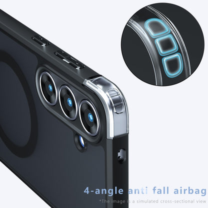 TPU + PC MagSafe Matte Black Phone Case - For Samsung Galaxy S26 FE