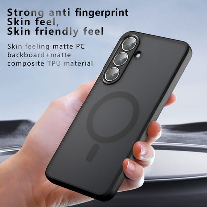 TPU + PC MagSafe Matte Black Phone Case - For Samsung Galaxy S26 FE