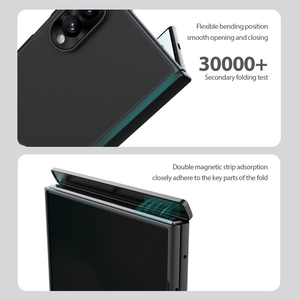 Nillkin Super Frosted Shield Fold MagSafe Case PC Matte Phone Cover - For Samsung Galaxy Z Fold8