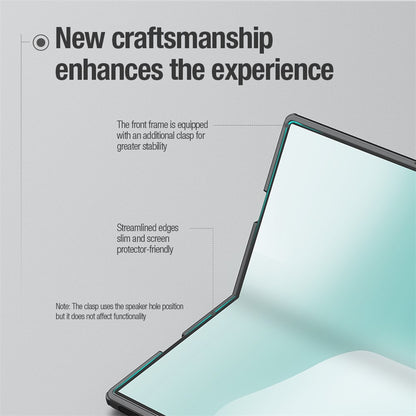 Nillkin Super Frosted Shield Fold MagSafe Case PC Matte Phone Cover - For Samsung Galaxy Z Fold8